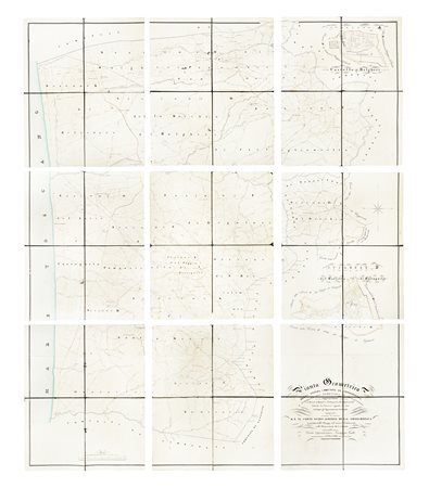 Giuseppe Galli (attivo in Toscana, prima metà XIX secolo), Pianta geometrica...