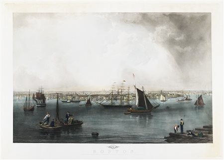 Charles Henry Mottram John William Hill, Boston. 1857. Incisione su acciaio...