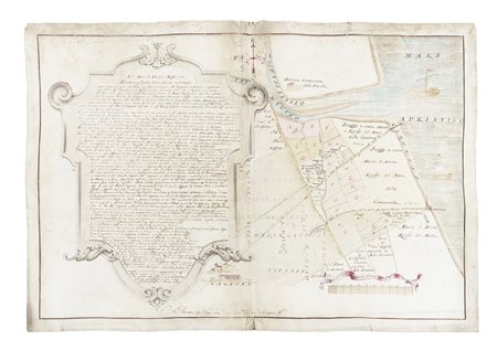 Domenico Maria Viaggi, Mappa Topografica delle Terre esistenti sotto la...