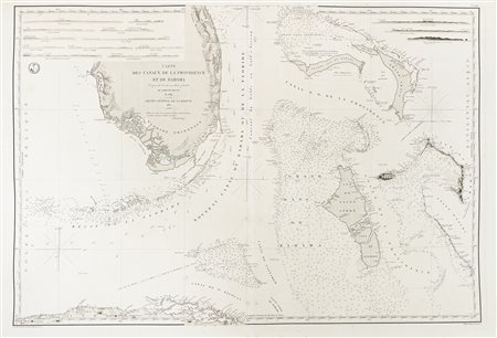 Edmund March Blunt [da], Carte des Canaux de la Providence et de Bahama...