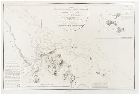 Charles-Louis Gressier, Plan de l'embouchure de la rivière de Cayenne et des...