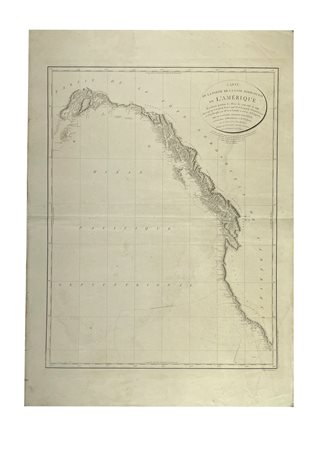 George Vancouver, Carte de la partie de la Côte Nord-Ouest de L’Amérique...