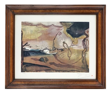 Salvador Dalì [after], Les Montres Molles. 1974. Offset. mm 405x570. Foglio:...