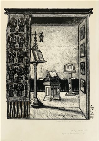 Bruno Marsili (detto Bruno Da Osimo), Lotto composto di 2 incisioni. 1932. 1)...