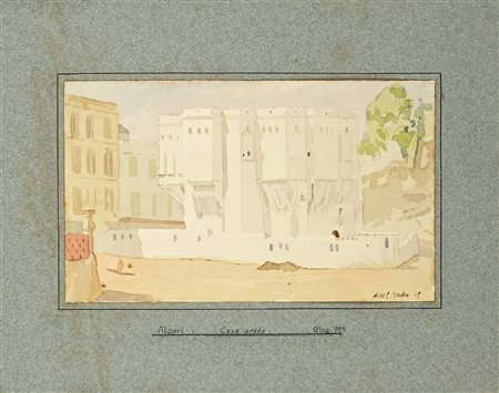 Giuseppe Balbo, Album di 24 disegni dal Grand Tour in Algeria. 1933. Raccolta...