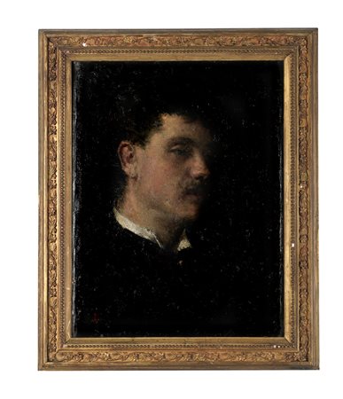 Giuseppe Barbaglia, Ritratto virile. 1800. Olio su tela. cm 51,5x38,5....