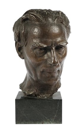 Donatello Gabbrielli, Mario Giardelli. 1900. Bronzo su basamento in marmo...