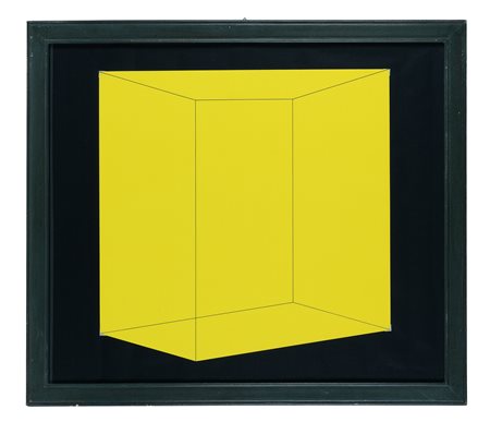 Gianni Colombo, Senza titolo. 1978. Serigrafia. mm 500x495 ca (figura...
