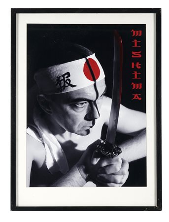 Thomas Dellacroix Dellert, Mishima. 2015. Fotografia. mm 590x440. Al verso...