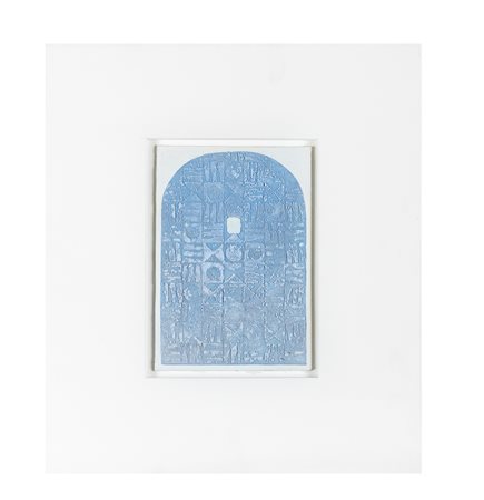 Horiki Katsutomi, Storia della vera croce XXXVII. 1995. Tecnica mista su...