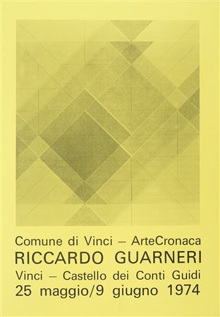 Lotto composto di 11 manifesti di mostre d'arte. 1971. 11 manifesti di mostre...