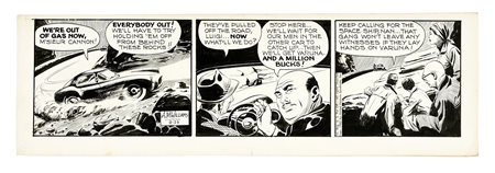 Al McWilliams, Twin Earths. 1946. Matita, pennello e penna e inchiostro di...