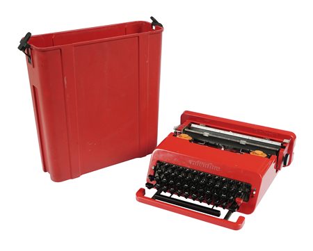 Ettore Sottsass, Macchina da scrivere Valentine per Olivetti. 1968. ABS,...