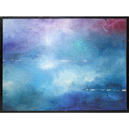 Marco Nereo Rotelli (Venezia 1955)  - Rebus - Astratto blu