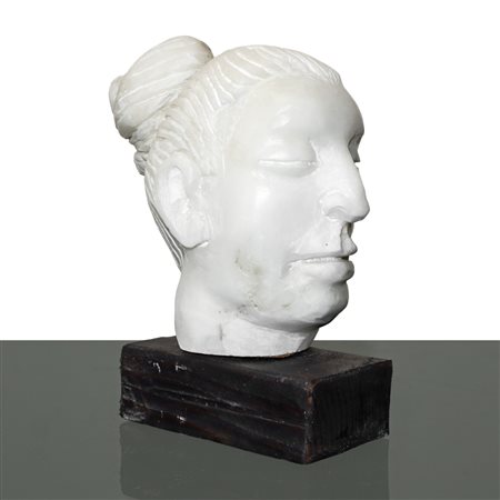 Michele Valenza (Villalba 1950)  - Volto di uomo