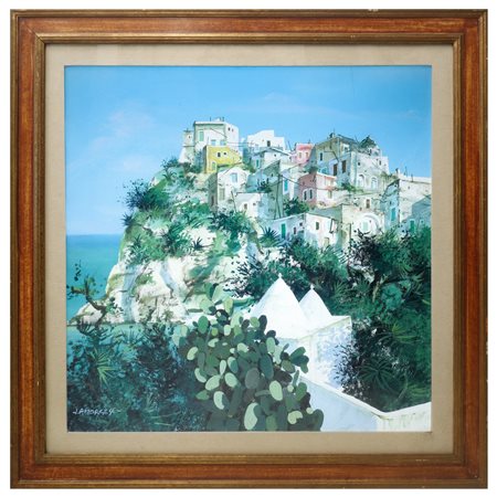 Angelo Lamorgese (1951)  - Paesaggio pugliese