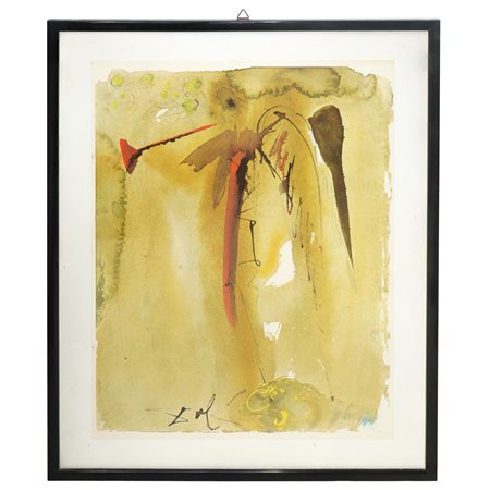 Salvador  Dalì (Figueres  11 maggio 1904 - Figueres 23 gennaio 1989)  - Vox clamis