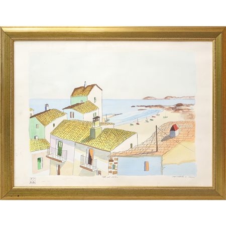 Aldo Riso - Tetti sul mare, 2000