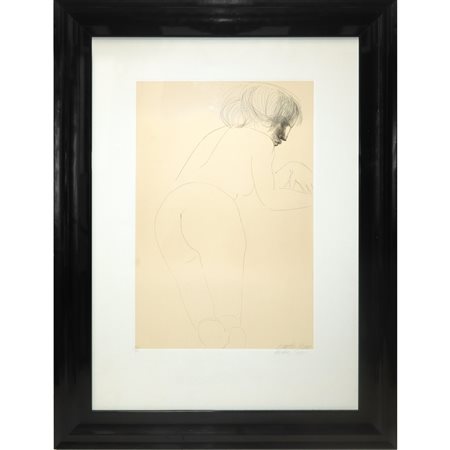 Emilio Greco (Catania 1913 - Roma 1995)  - Nudo di donna, 1971