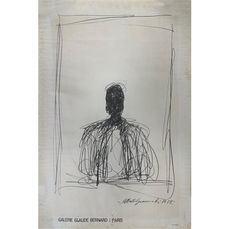 Locandina mostra Alberto Giacometti