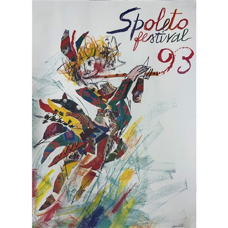 Locandina del Festival dei Due Mondi di Spoleto, 1993