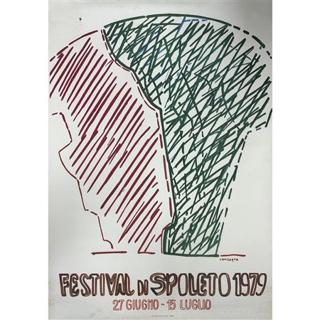 Locandina del Festival dei Due Mondi di Spoleto, 1979