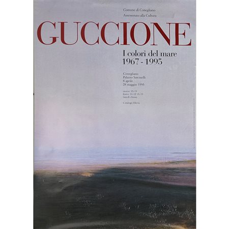 Locandina mostra Guccione, 1995
