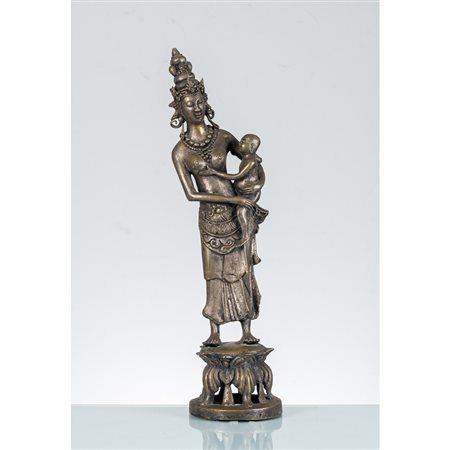 MANIFATTURA ORIENTALE DEI PRIMI DEL '900, Scultura