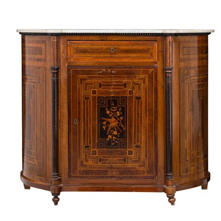 MANIFATTURA DELLA SICILIA ORIENTALE DEL XIX SECOLO, Credenza