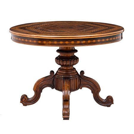 MANIFATTURA ITALIANA DEL XIX SECOLO, Tavolo da centro