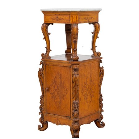 MANIFATTURA ITALIANA DEL XIX SECOLO, Comodino