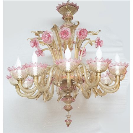 MAESTRI MURANESI DELLA SECONDA METÀ DEL XX SECOLO, Lampadario