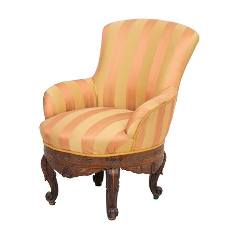 MANIFATTURA ITALIANA DEL XIX SECOLO, Poltrona