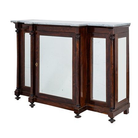 MANIFATTURA SICILIANA DEL XIX SECOLO, Credenza