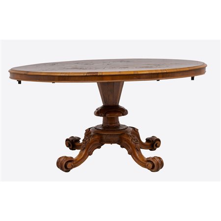 MANIFATTURA INGLESE DEL XIX SECOLO, Tavolo