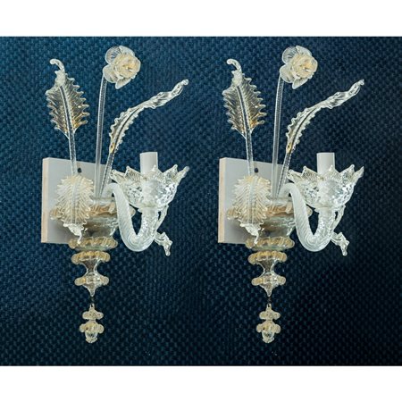 MAESTRI MURANESI DEL XX SECOLO, Coppia di applique