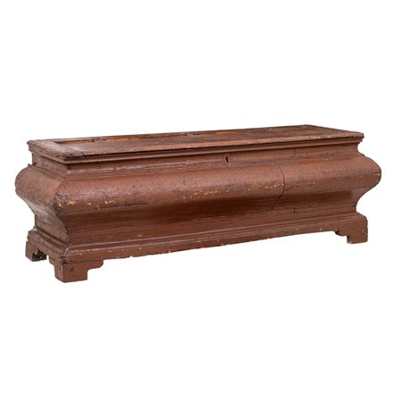 MANIFATTURA ITALIANA DELLA FINE DEL XIX SECOLO, Cassapanca