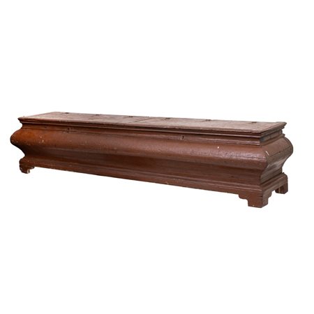 MANIFATTURA ITALIANA DELLA FINE DEL XIX SECOLO, Cassapanca