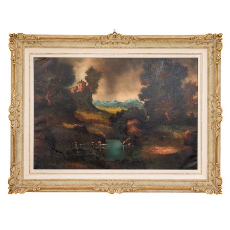 PITTORE ITALIANO DEL XX SECOLO, Olio su tela