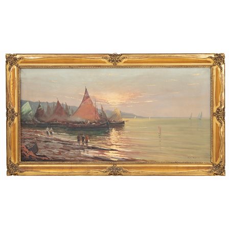 G. FIORENTINI, Olio su tela