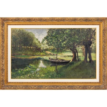 PITTORE ITALIANO DEL XIX/XX SECOLO, Olio su tela