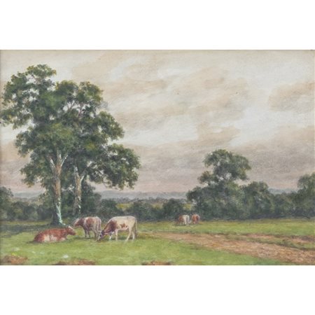 JOSEPH DIXON CLARK, Tempera e acquarello su carta