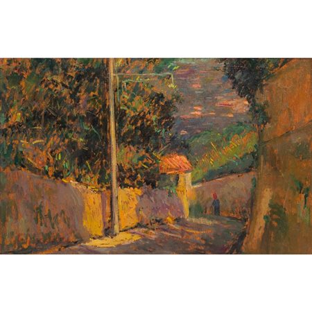 PITTORE DEL XX SECOLO, Olio su tavola