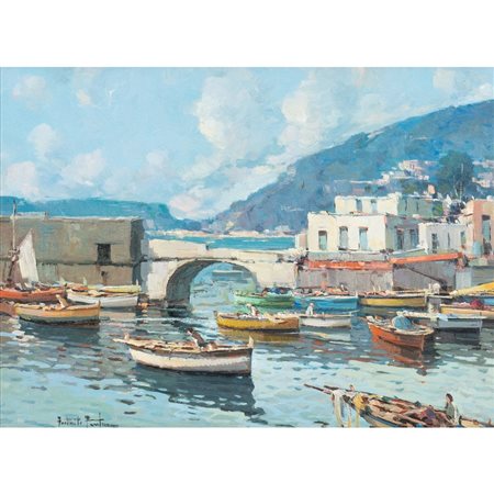 FORTUNATO FONTANA, Olio su tavoletta