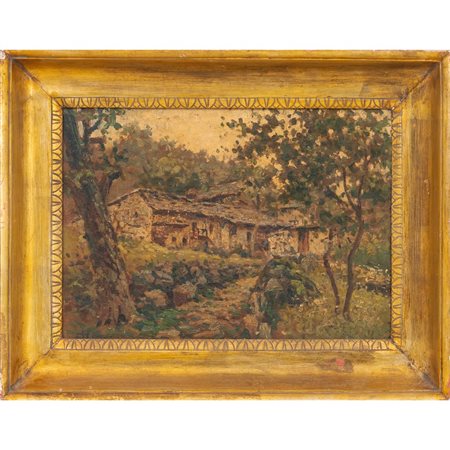 GIUSEPPE ROSSI, Olio su tavola