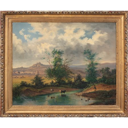 ANDREA SOTTILE (Attr.), Olio su tela