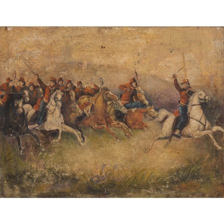 PITTORE DEL XIX SECOLO, Olio su tela