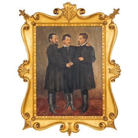 PITTORE EUROPEO DEL XX SECOLO, Olio su tela