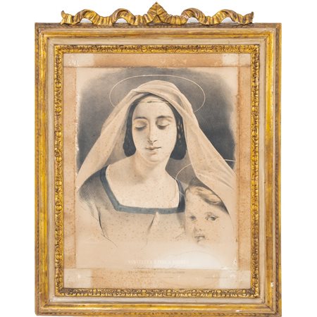 MANIFATTURA SICILIANA DEL XVIII SECOLO, Cornice