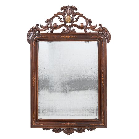 MANIFATTURA SICILIANA DEL XIX SECOLO, Specchiera